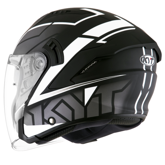 KYT NF-J - Motion matt white "S" a "M"